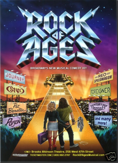 Rock Of Ages Original Broadway Cast RARE